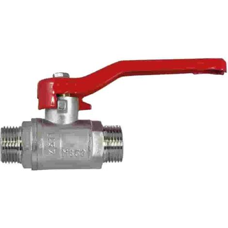 Valvola a Sfera 1 1/4 Pollice in Ottone con Leva PN25 (1/2)