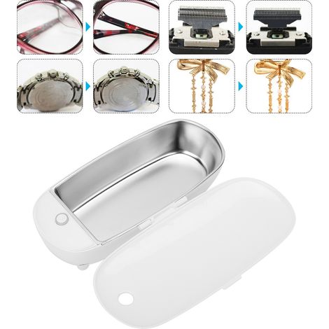 MK-185PRO Mini-Hochfrequenz-Ultraschallreiniger 450 ml für Uhren, Zahnprothesen, Mobiltelefone, Motherboards, Brillen und Schmuck (Europäischer Standard AC220-240V) (1/5)