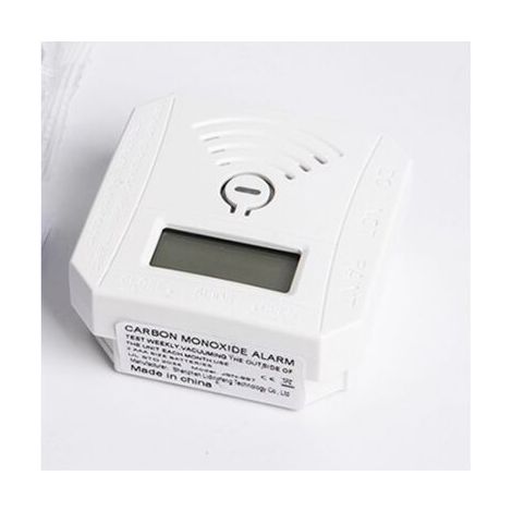 Carbon Monoxide Detector Package, Portable CO Detector, Travel Carbon Monoxide Alarm, CO Monitor with Sensitive CO Sensor, Battery Operated, LCD Digital Display, Audible Warning, UL 2034 Compliant