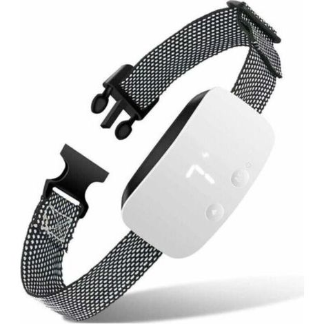Collier Anti aboiement pour Chien, Collier Anti aboiement avec Choc, Vibration, Bip - 7 sensibilités réglables, étanche, Automatique