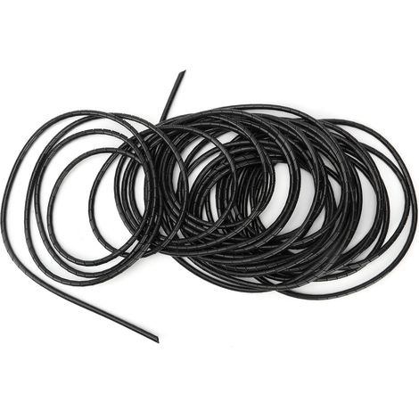 Enrouleur de câble spiralé, organisateur de câbles flexible, noir, pour le câblage des salles informatiques, Φ4-20 m (1/5)