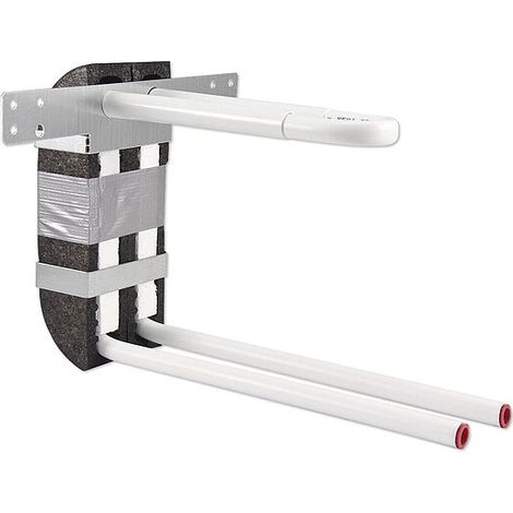MEGARO EPP-Wandbox für Heizkörperanbindung - Alu-Mehrschichtverbundrohr 16 x 2,0 mm - U-Form (1/2)