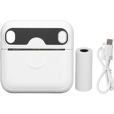 Mini imprimante photo thermique, format de poche, portable, Bluetooth, sans fil, sans encre