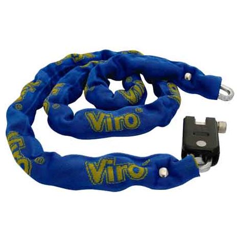 LUCCHETTO CON CATENA 'SUPERMORSO' mm 7x150 cm - VIRO