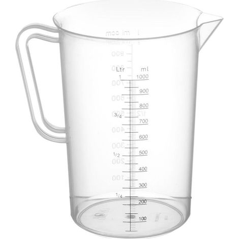 Vaso medidor de polipropileno con escala de 1 l - Hendi 567203