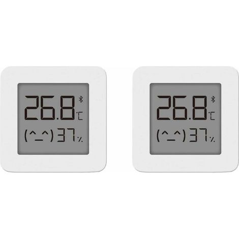 For Xiaomi Mi Hygrometer Digital Thermometer Bluetooth Thermometer Professional Home Indoor Humidity and Temperature Meter for Room Measurement, 2pcs (1/5)