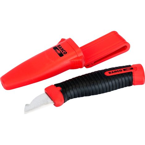 COLTELLO SPELAFILI PER ELETTRICISTI BAHCO