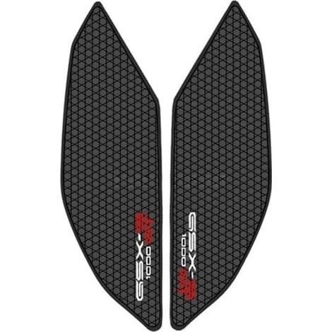 Tankpad-Schutzaufkleber für S&uzuki GSX-S1000GT GSX-S 1000 GT 2022 Motorradzubehör rutschfeste seitliche Kraftstofftankaufkleber Pad Gummiaufkleber, Schwarz