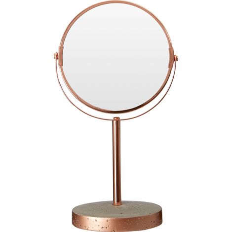 Premier Housewares Neptune Round Swivel Bathroom Mirror (1/4)