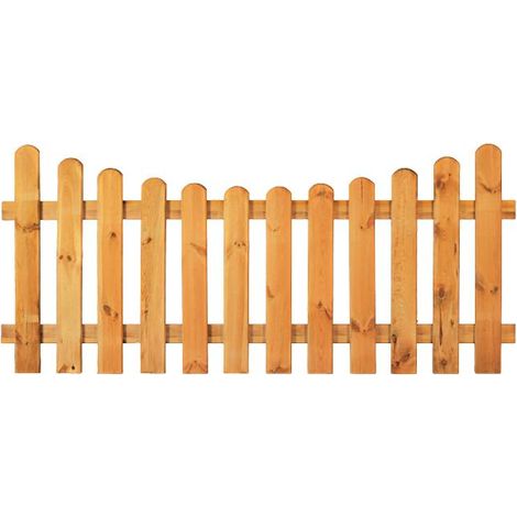 HEIKO-Gartenzaun Unterbogen 180 x 80/65 cm