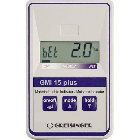 Greisinger GMI15-plus humidimètre noir détection humidité (1/4)