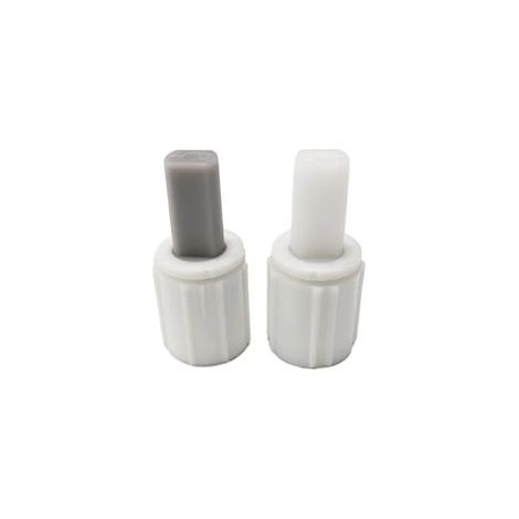 24mm Amortisseur rotatif pour abattant WC Accessoires Roulement d'amortissement Charnières de rechange traditionnelles et contemporaines à fermeture douce
