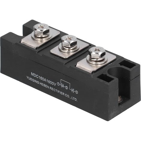 Pont redresseur à 3 bornes, module de redressement, accessoires de distribution électrique MDC160A 1600 V (1/5)