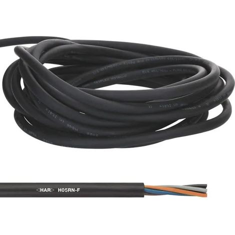 Lapp H05RN-F cable flexible negro 2 x 0,75 mm²