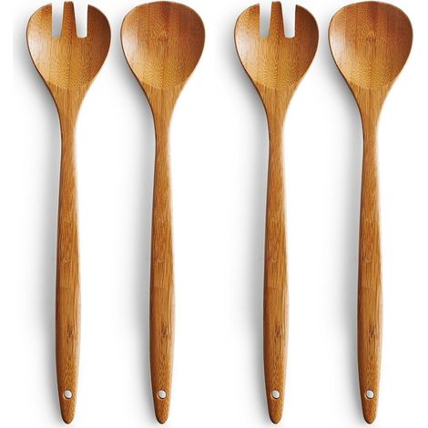 Ensemble de 2 Couverts à Salade Multicolore 30 cm Lot de 2 (1/5)