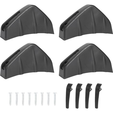 Accessorio universale per auto, diffusore per paraurti posteriore per auto, 4 pezzi (1/5)