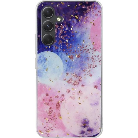 Custodia Gold Glam per Samsung Galaxy A54, Galaxy (1/4)