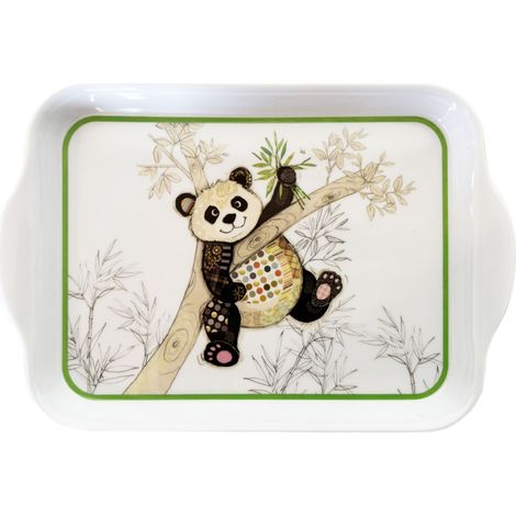Mini plateau en mélamine panda Kook (1/2)