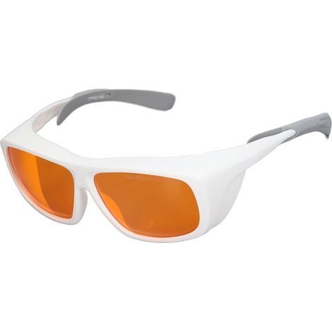 Lunettes laser professionnelles OD 5, protection oculaire pour machines de gravure laser de longueur d'onde 190 nm à 500 nm (1/5)