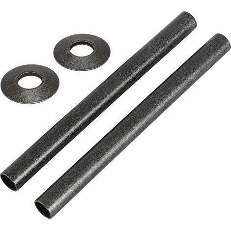 Milano Radiator Pipe Connector Kit - Polished Brass (1/3)