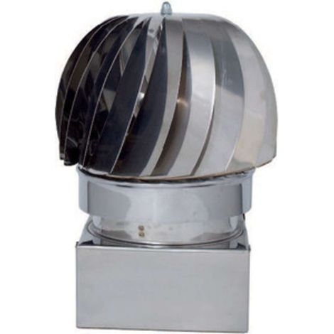 C FUMAIOLO GIREVOLE INOX QUADRO 25X25CM