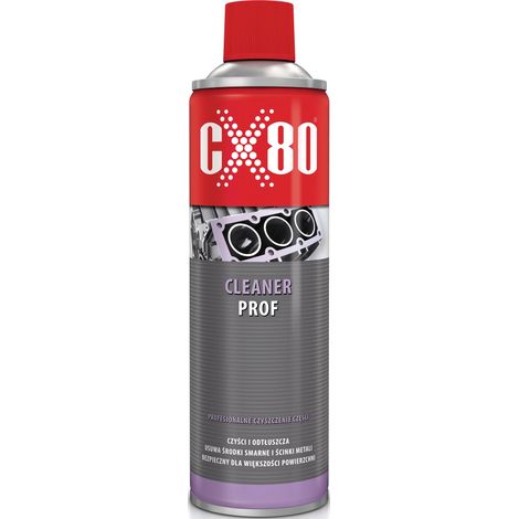 CX80 Nettoyant professionnel 500 ml - Agent dégraissant professionnel pour surfaces