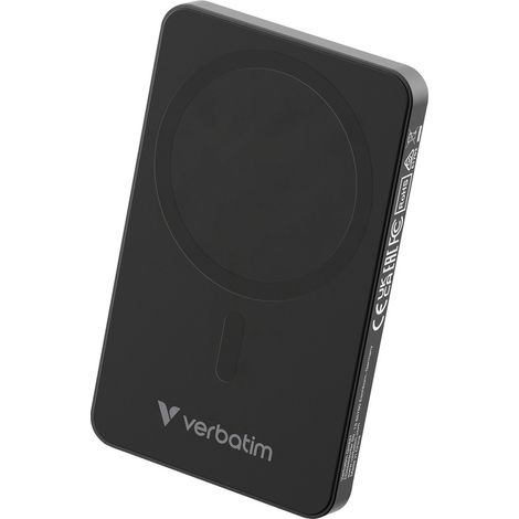 Verbatim Essential Power Bank magn.wirel. 5000mAh schw. 32225 (1/3)