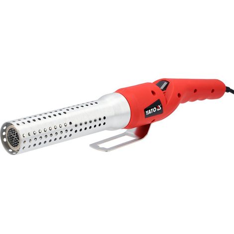 Yato Elektrischer Grillanzünder 2000W – Heißluft Feueranzünder bis 600°C für Grill, Kamin, Holzkohle & Holz – Elektrischer Kohleanzünder 230V ohne chemische Anzünder (1/5)