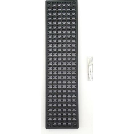 1586230 Lochplattenwand (L x B x H) 71 x 12 x 280 mm 1 St. (1/4)