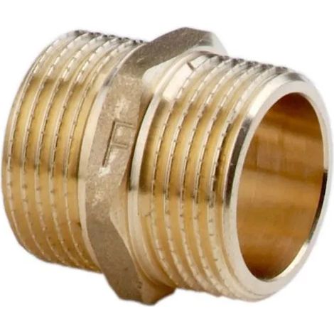 Raccord ferro n02z ottone filettatura esterna 22.5 mm (1/2)