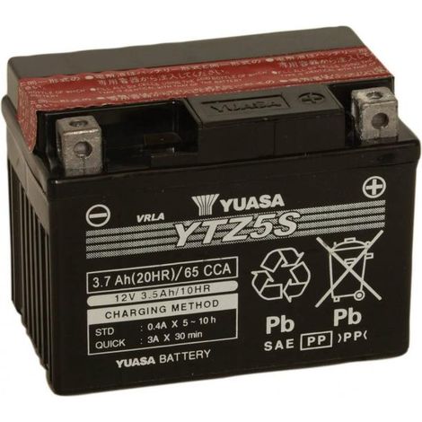 BATTERIA YUASA YTZ5S 12V 3,5 Ah