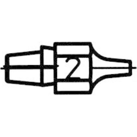 Weller DX 112 Lotabsaugdüse  Spitzen-Größe 1 mm Spitzen-Länge 23 mm Inhalt 1 St.
