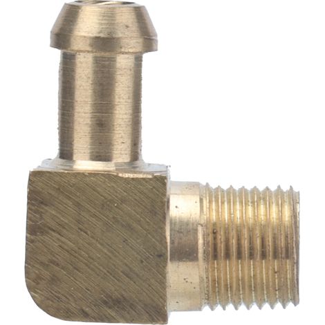 Raccord de tuyau en laiton 1/8 pouce 27 NPT pour turbocompresseur, pièce de rechange résistante à la corrosion pour turbocompresseurs Garrett T2, T25, T28 et T3. (1/5)