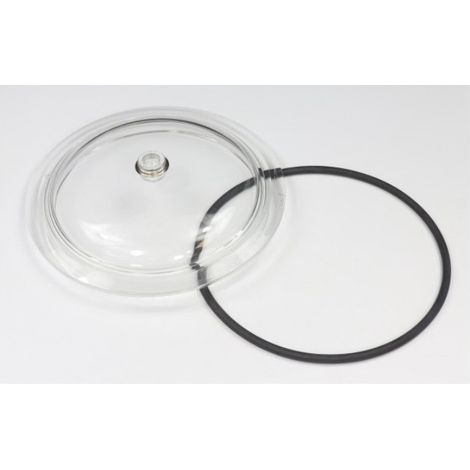 Astralpool – Couvercle transparent avec joint pour filtre à sable – Polycarbonate haute résistance – Compatible modèles Millenium et Cantabric