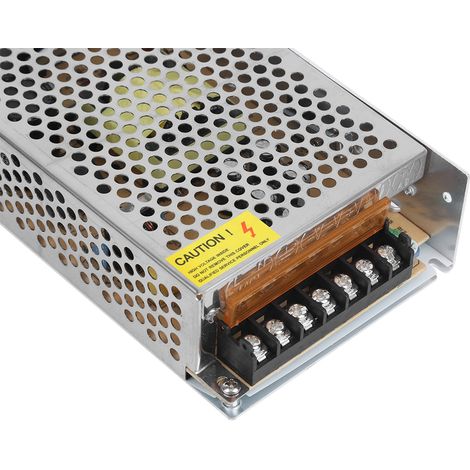 Interrupteur de puissance LED AC 110-240V vers DC 12V pour bandes LED, ampoules et transformateurs (12V 8,5A). (1/5)