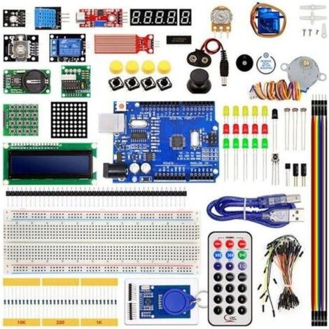 Kit de démarrage UNO R3 neuf, compatible avec l'IDE Arduino.