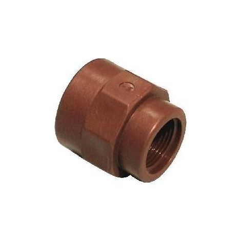 MANICOTTO RIDOTTO IN PP MARRONE Misura: 3/4" X 1/2"