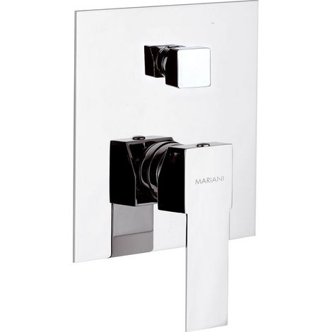 Miscelatore monoc. incasso doccia c/deviatore linea polar cromo (1/2)