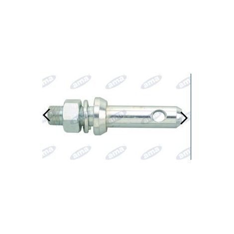 Pasador pivotante diámetro 22-22 mm para enganche de implemento de tractor agrícola 2 uds.