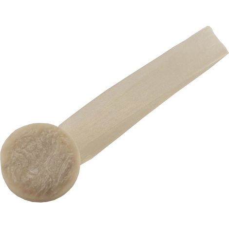2 clip in plastica stone mm35/24 per arricciare/decorare le tende - colore bianco.
