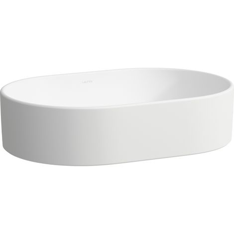 LAUFEN Savoy Waschtisch-Schale, 380x550x130mm, oval, ohne