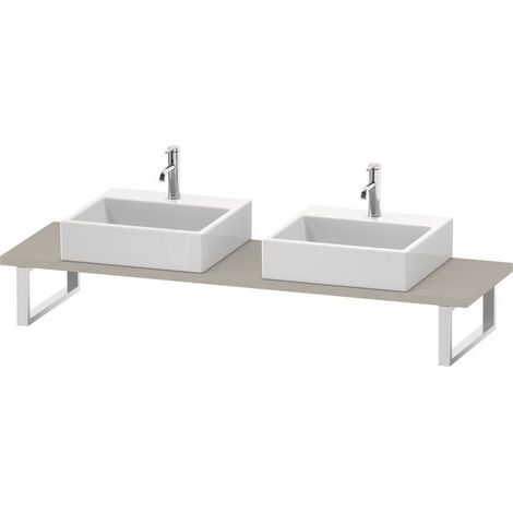 DURAVIT LC105C08383 L-Cube plan vasque KS com., 800-2000x480x30mm