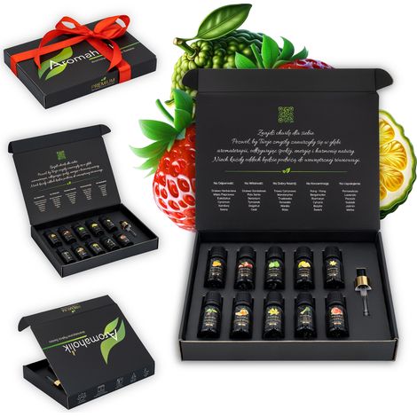 Set di oli profumati ORIGINALI 10x10ml - per umidificatore e diffusore