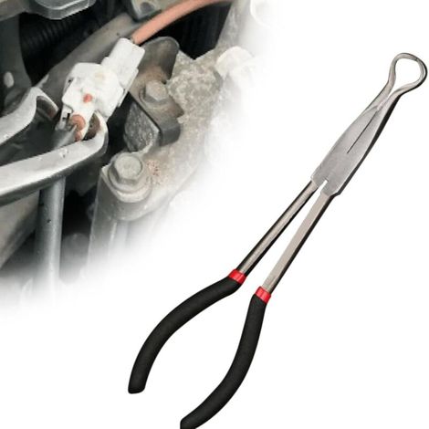 Bardusch Pince pour Conduite De Carburant Pince De Déconnexion Électrique Pince De Serrage De Tuyau De Radiateur Automobile Pince pour Filtre À Huile pour Réparer Et Conserver Les Aliments (1/5)