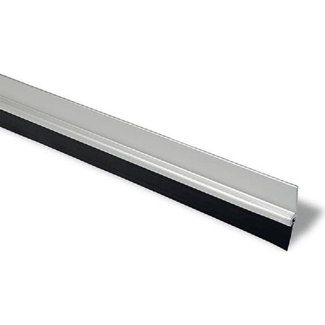 BRINOX burlete adh.aluminio goma 100cm aluminio sobreponer b82720a
