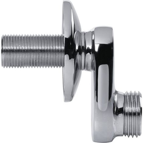 Raccord de robinetterie excentration avec rosace – 32 mm – M 3/4' – M 3/8' – Pour installations sanitaires spécifiques – Rei Tregi