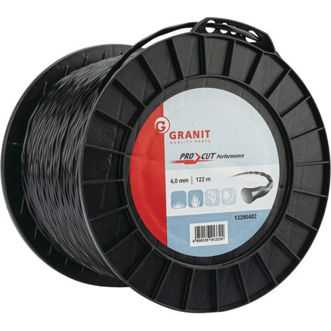 Pro Cut Spiral-Nylonschnur, 4,0 mm, 122 m (1/2)