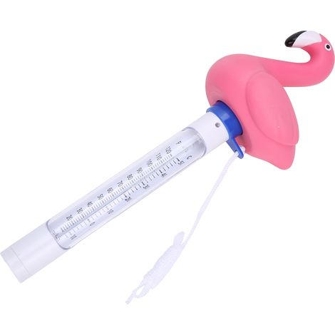 Thermomètre Flottant pour Piscine en Forme d'Animaux Animés avec Cordon