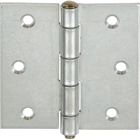 VORMANN Tür-Scharnier stark,B63xH63mm gerollt verzinkt (1/6)