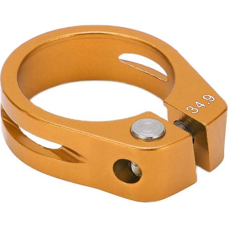 Collier de selle en alliage d'aluminium pour VTT, serrage rapide à levier, collier de tige de selle vélo, accessoire cyclisme robuste. (1/4)